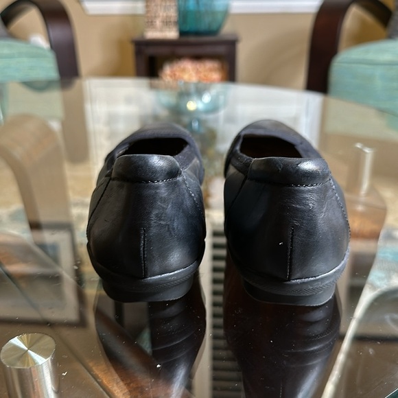 New! Clark’s Collection Leather Ballet Flats - Sara Erin in black‎ size 8 - Picture 5 of 6